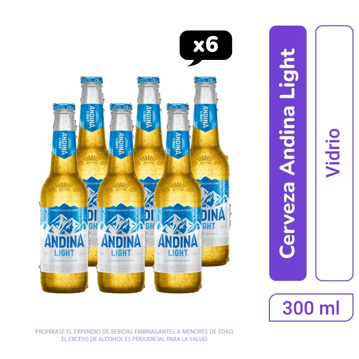 4. SIX Andina Ligth Botella