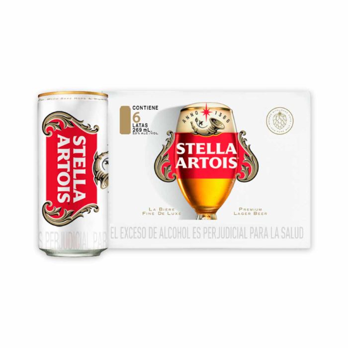 Six Stella Artois