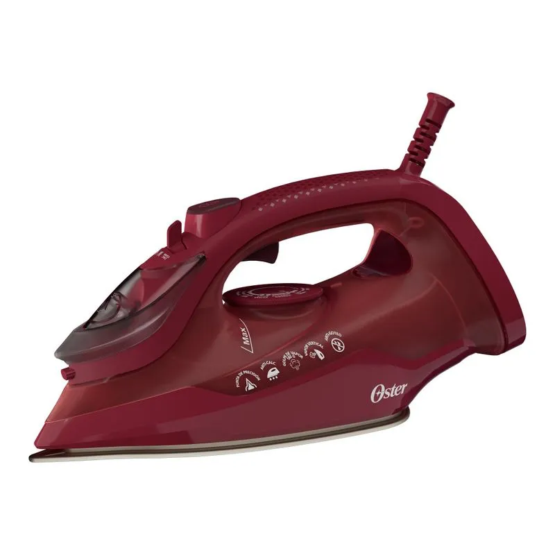 plancha golpe vapor roja