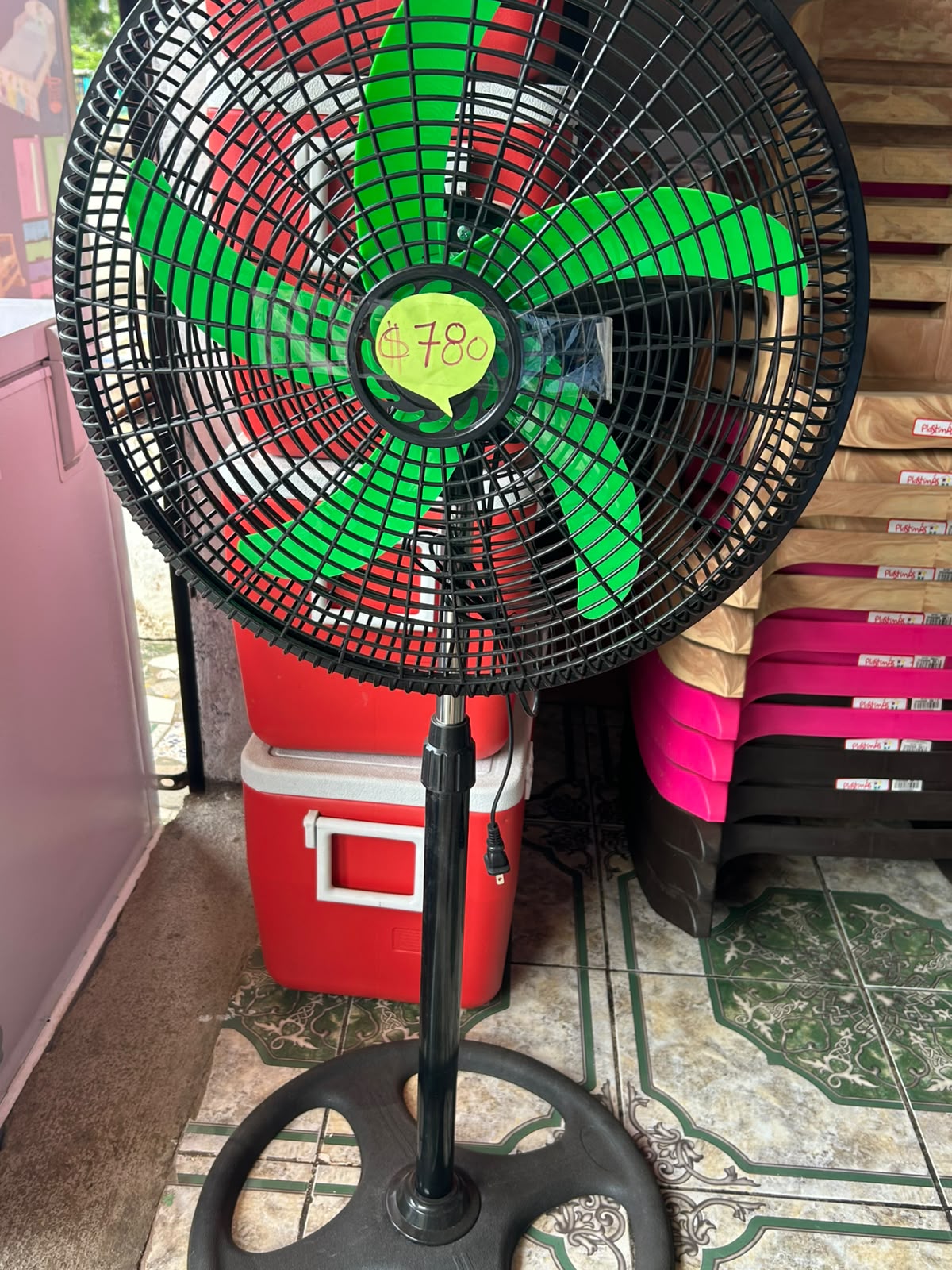 Abanico grande 18"