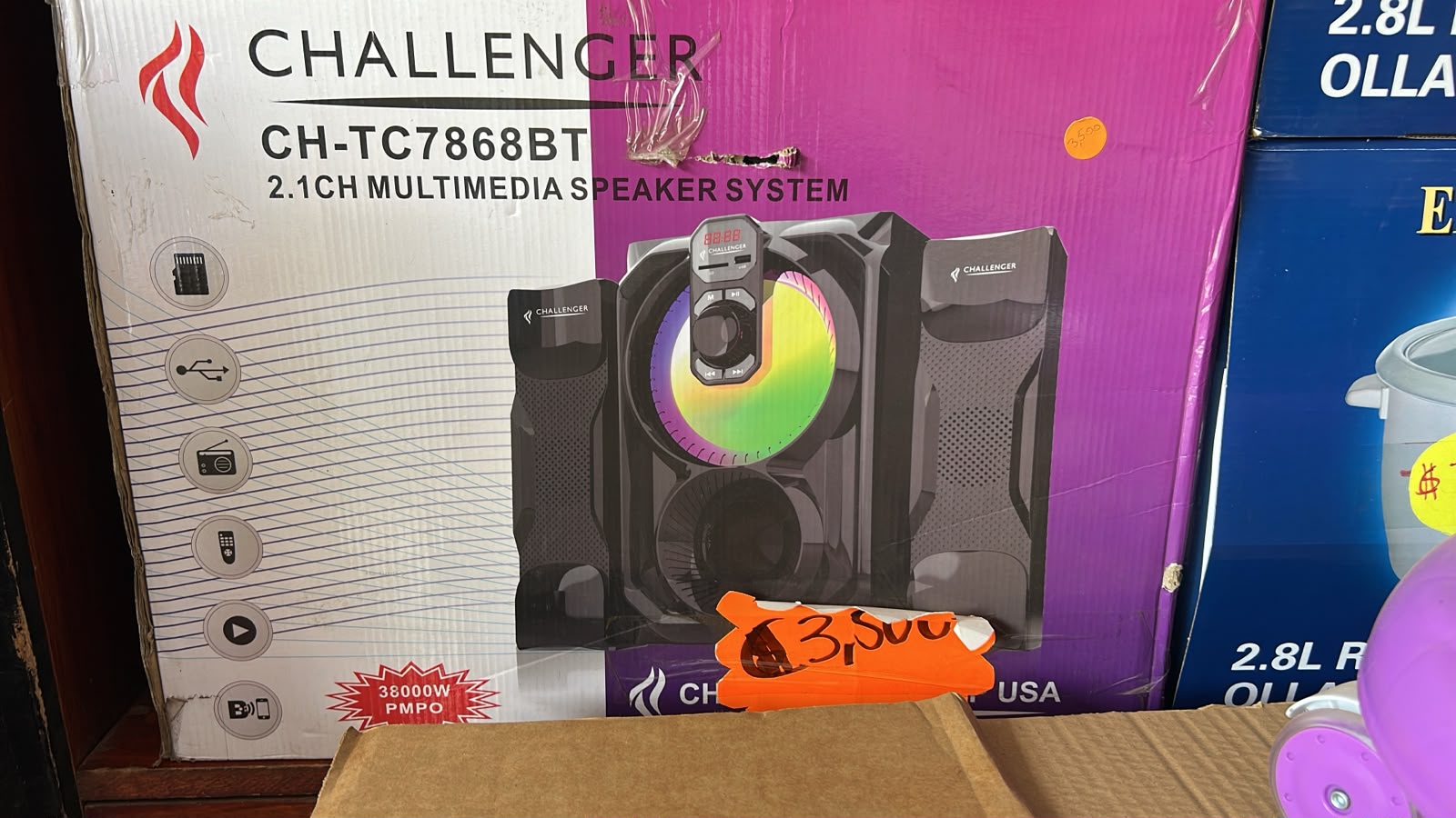 Equipo challenger CH-TC7868BT