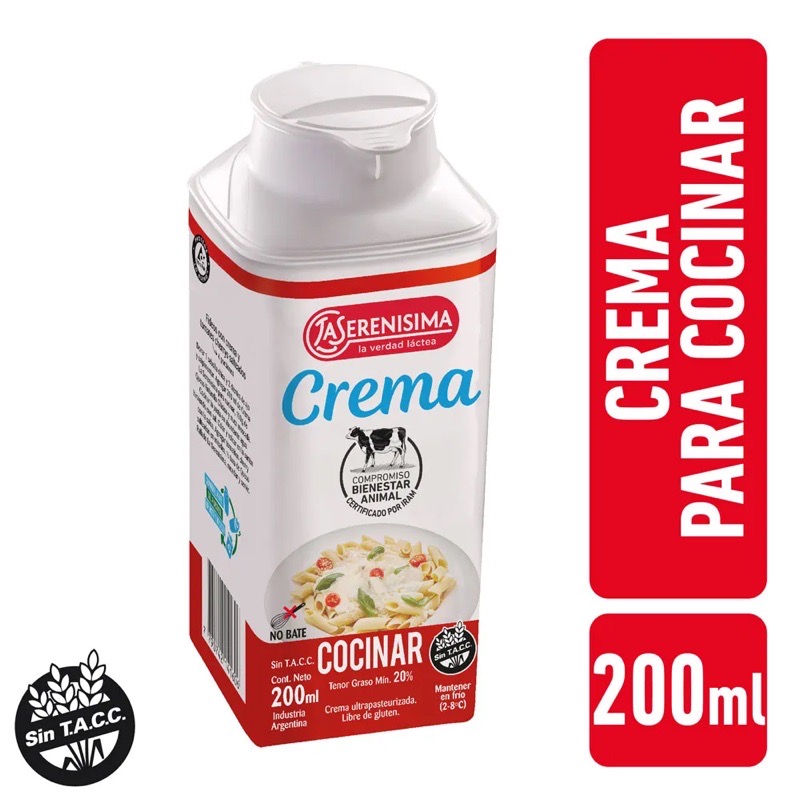 CREMA DE LECHE COCINAR X 200