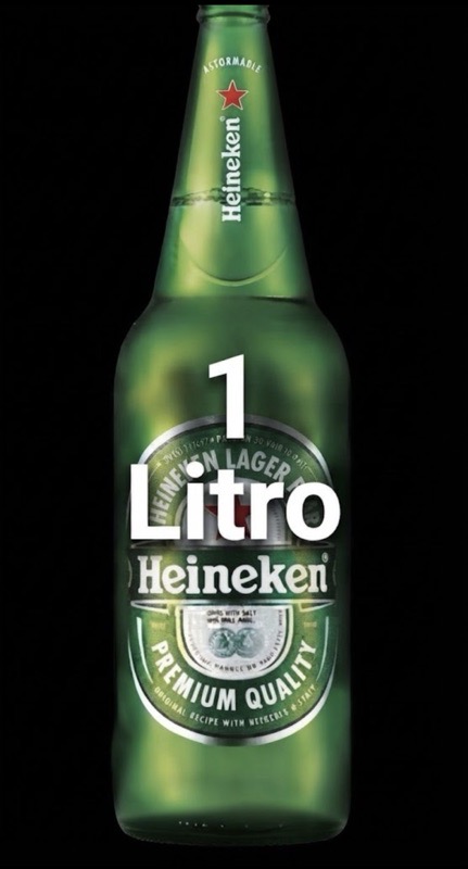 CERVEZA HEINEKEN 1 lt