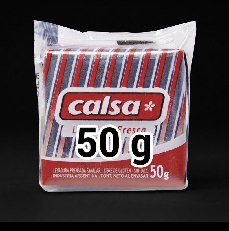 LEVADURA PAQ. 50gr fresca