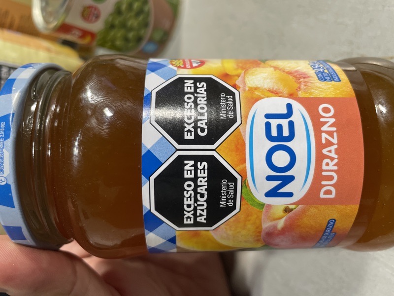 MERMELADA DE DURAZNO NOEL