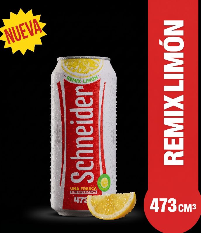 CERVEZA SCHNEIDER LIMON LATA 473cc