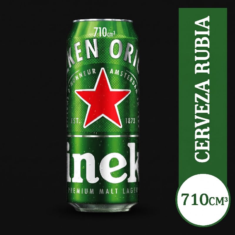 CERVEZA HEINEKEN LATA 710cc