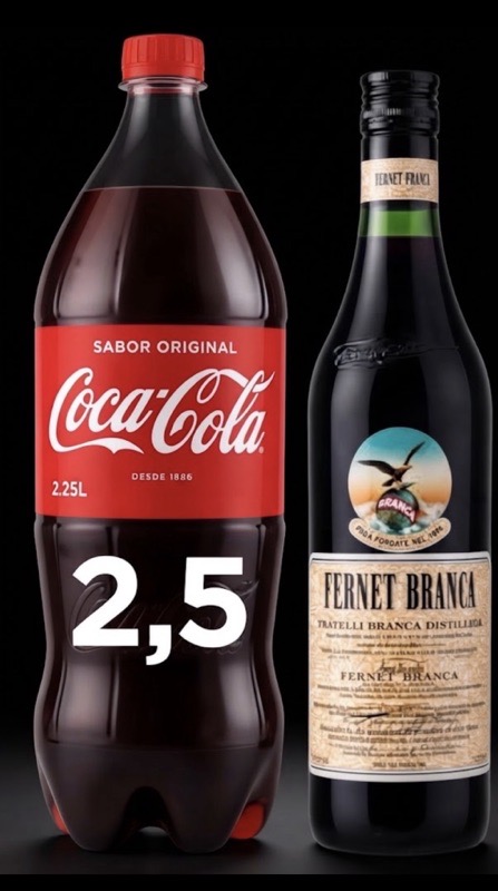 FERNET+COCA 2,5