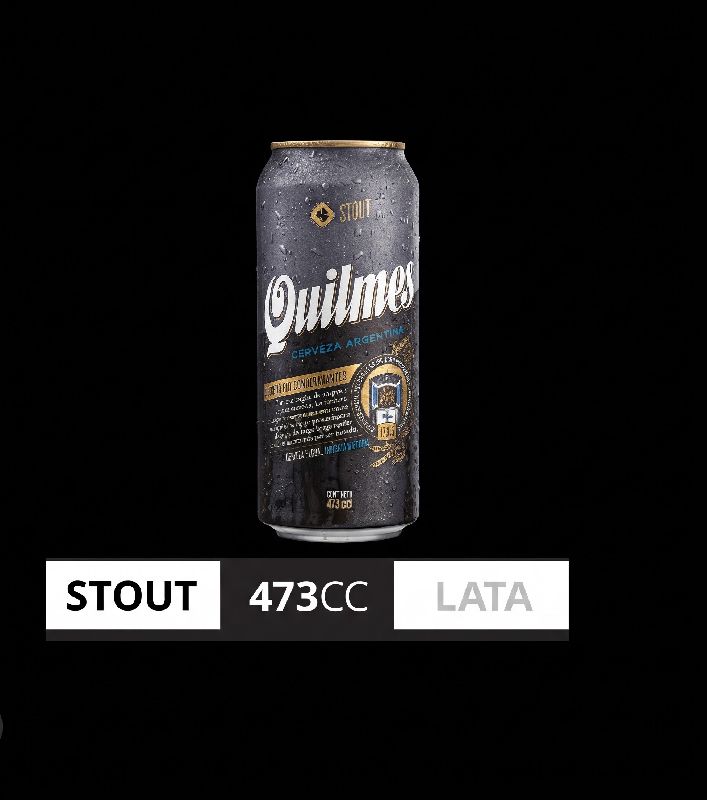 CERVEZA QUILMES NEGRA LATA 473CC