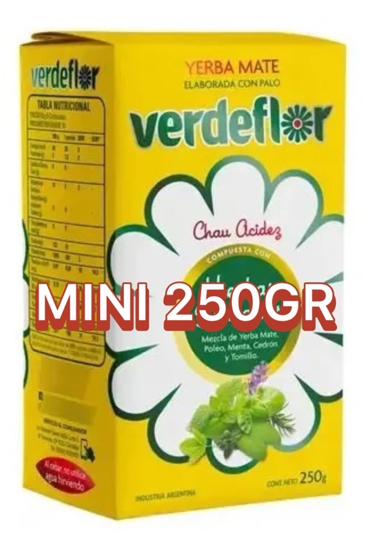 YERBA VERDEFLOR X 250 Gr