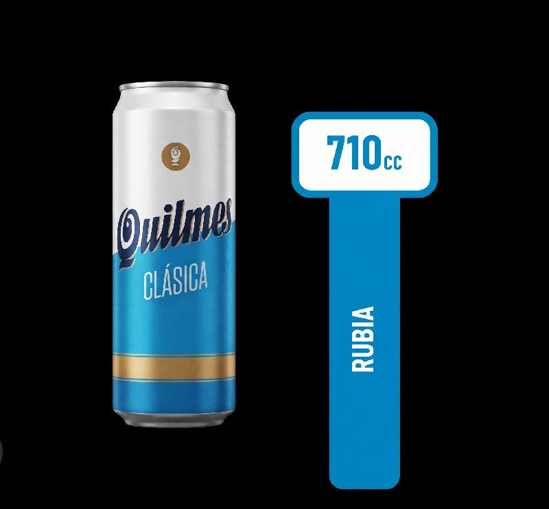 CERVEZA QUILMES LATA 710cc
