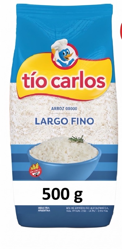 ARROZ TÍO CARLOS X 500 gr