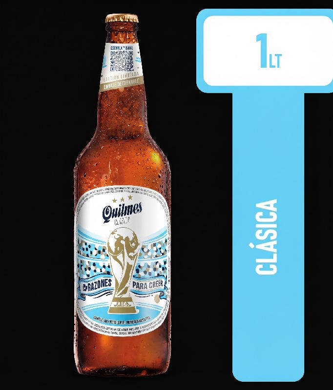 CERVEZA QUILMES 1L