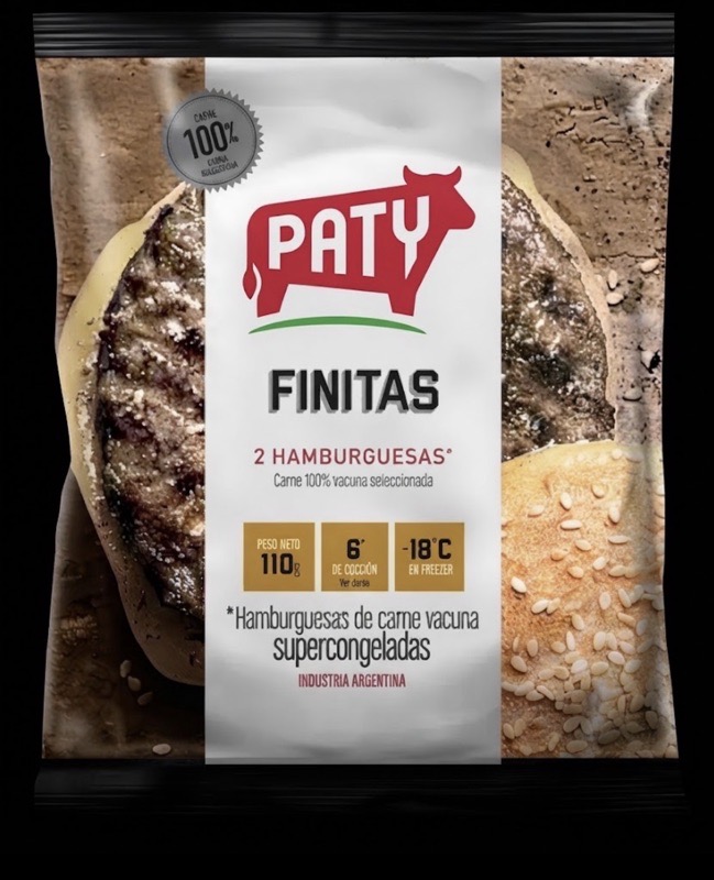 HAMBUR.x2 FINITA PATY CARNE/SOJA