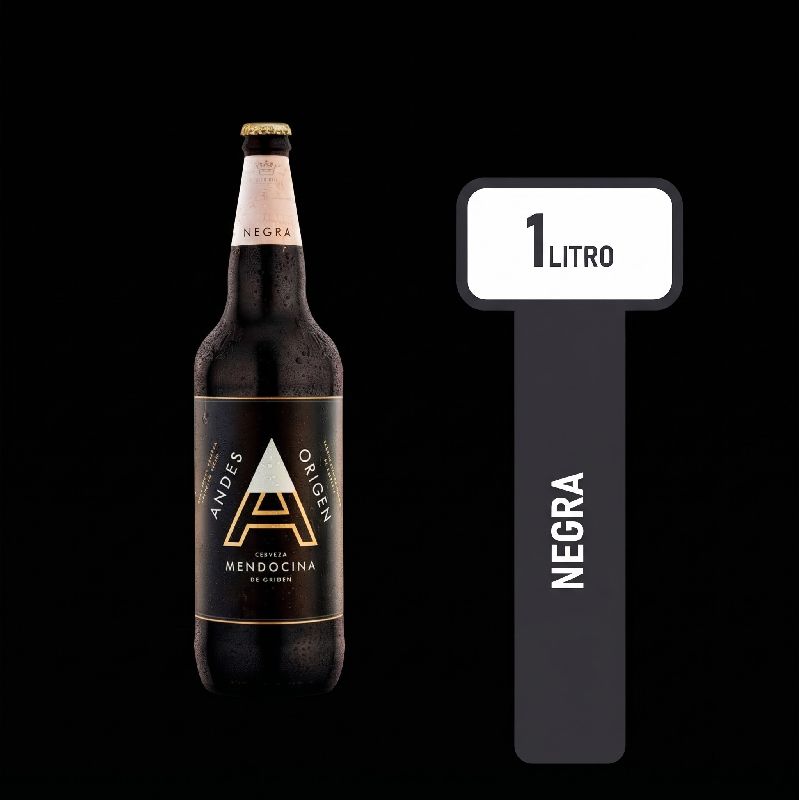 CERVEZA ORIGEN NEGRA 1L