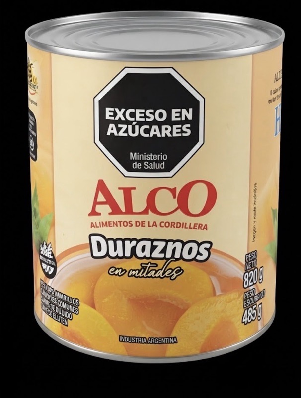 DURAZNO EN LATA ALCO