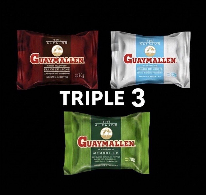 ALFAJOR GUAYMALLEN TRIPLE