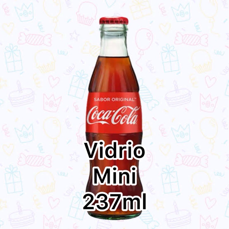 COCA VIDRIO MINI 237 ml