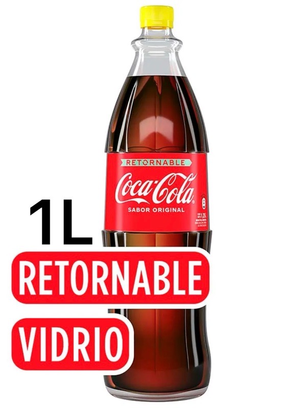 COCA VIDRIO 1 lt