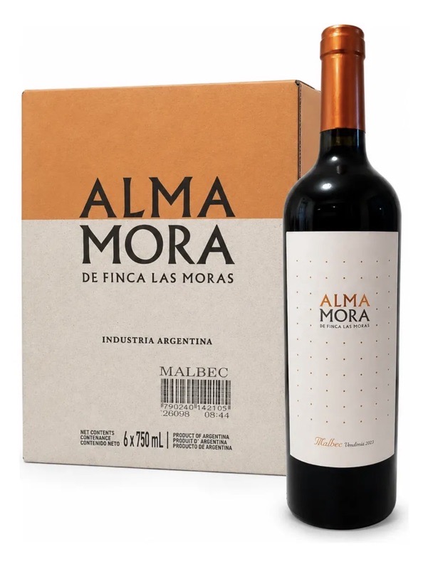 VINO ALMA MORA MALBEC