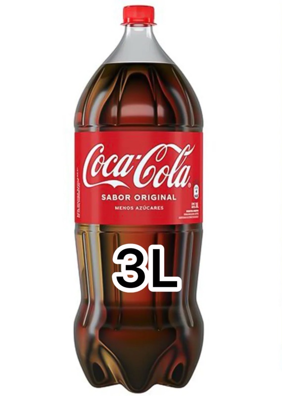 COCA 3L DESCARTABLE