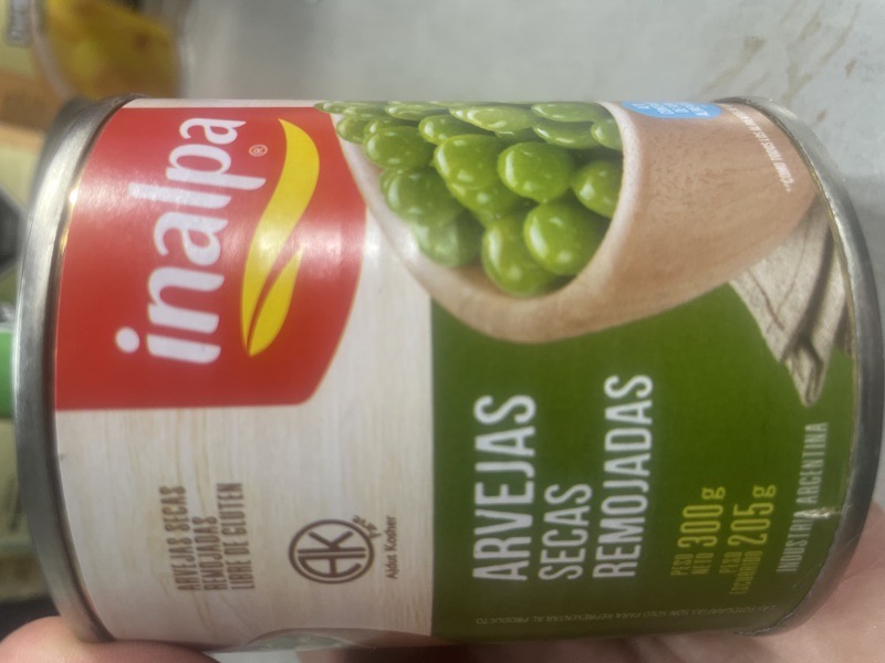 ARVEJAS EN LATA