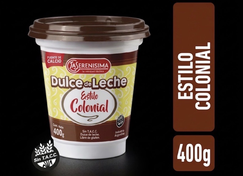 DULCE DE LECHE X400gr LA SERENISIMA