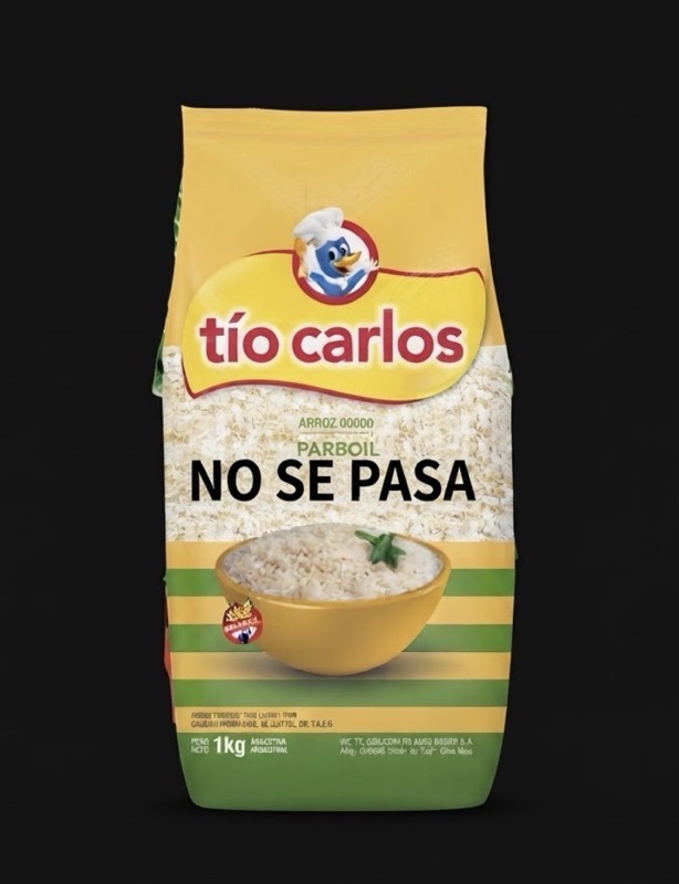 ARROZ NO SE PASA TÍO CARLOS