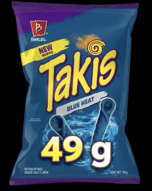 TAKIS 49gr BLUE HEAT