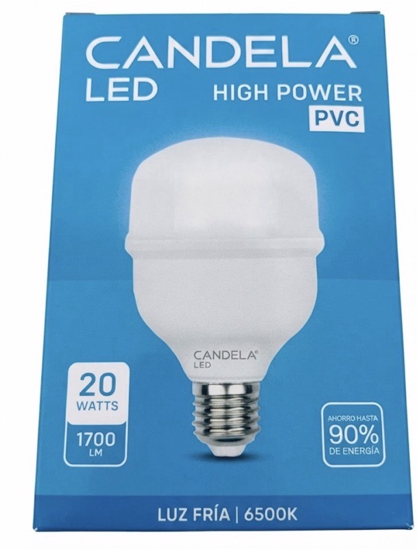 FOCO LED 20 WATTS CANDELA