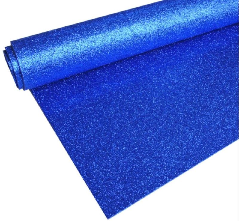 pliego de foamix escarchado azul