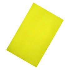 foami A4 passola escarchado amarillo tornasol