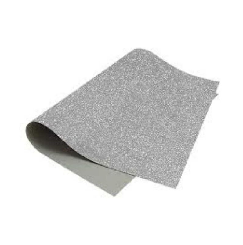 pliego de foamix escarchado plata