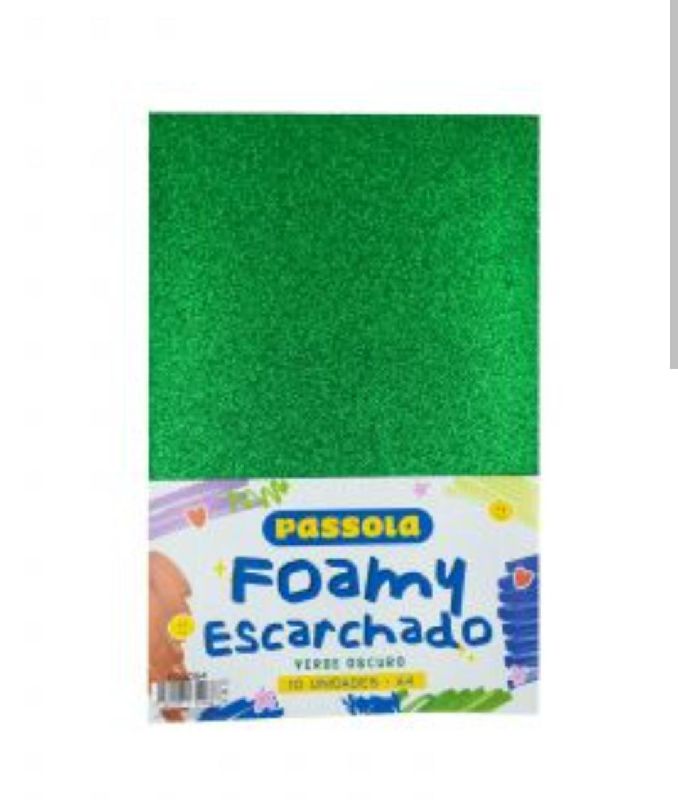 foamix A4 escarchado verde oscuro