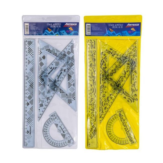 JUEGO GEOMETRICO ARTESCO 30CM CON DISEÑO