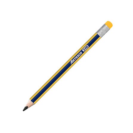 LAPIZ TRIANGULAR JUMBO 2HB C/BORRADOR