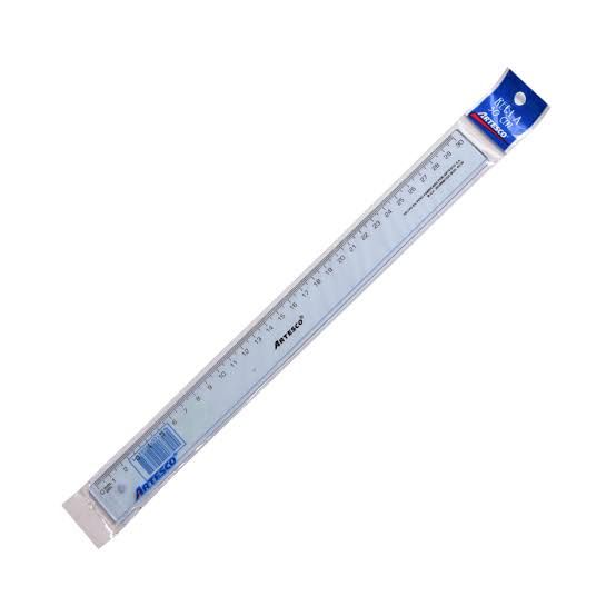 REGLA PLASTICA 30CM